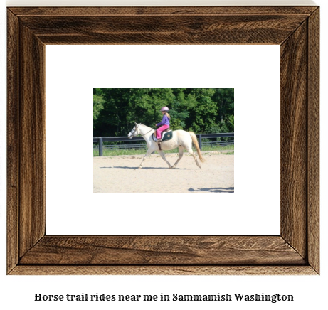 horse trail rides near me in Sammamish, Washington